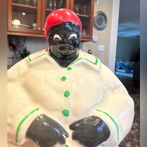 Vintage McCoy pottery McCoy cookie jar